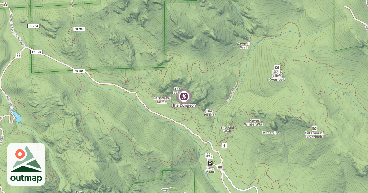 Map of The Dungeon