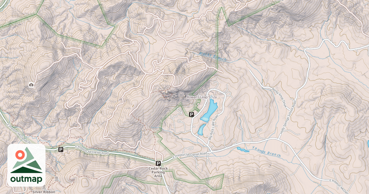 Map of Rowan's Leap