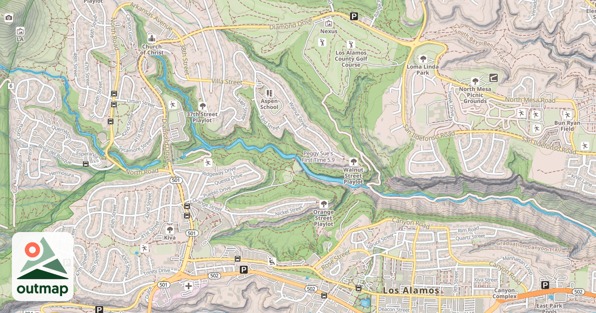 Map of Peggy Sue's First Time