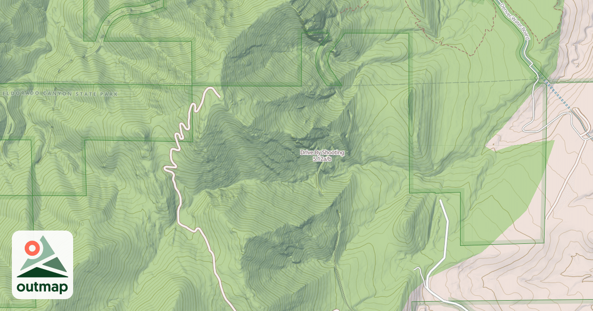 Map of Drive By Shooting