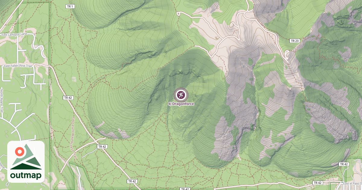 Map of 4) Dragonforce