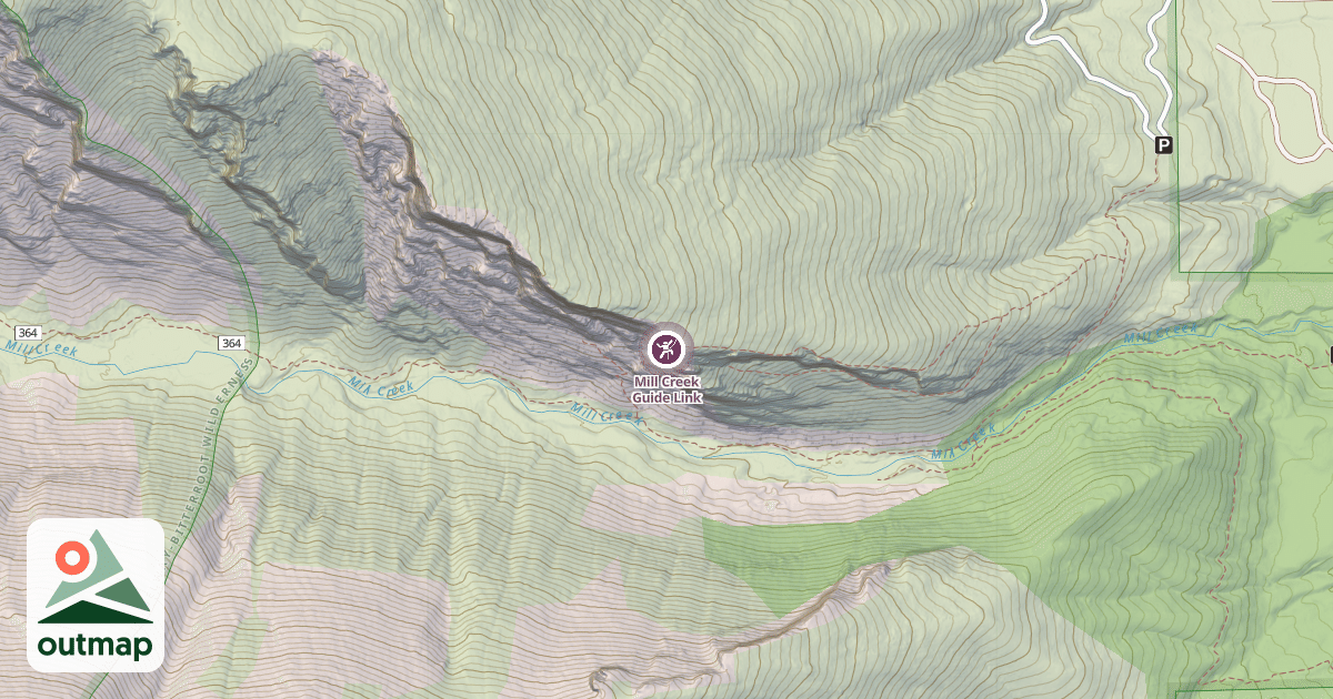 Map of Mill Creek Guide Link