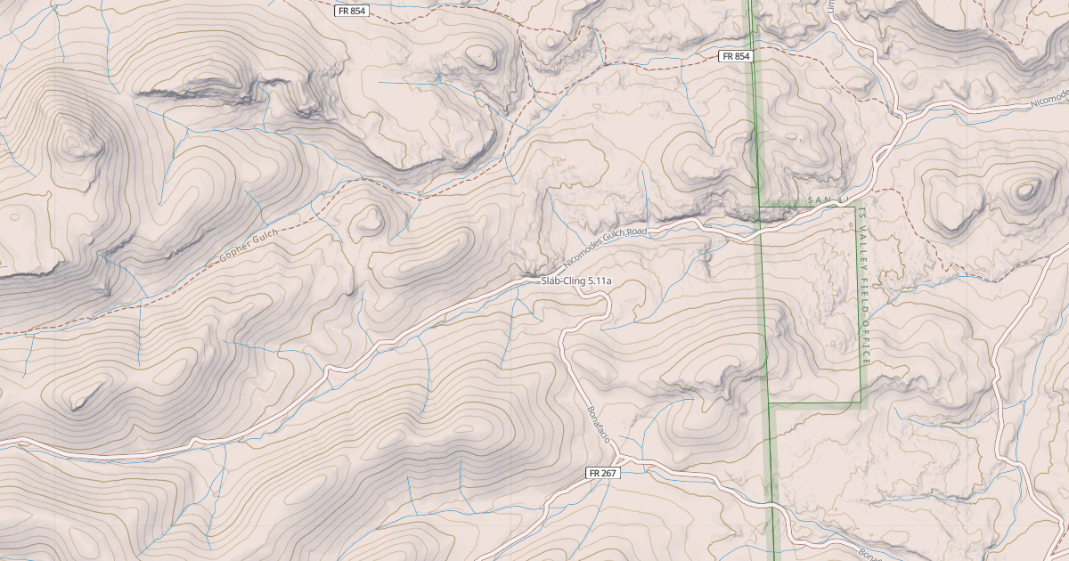 Map preview of Slab-Cling