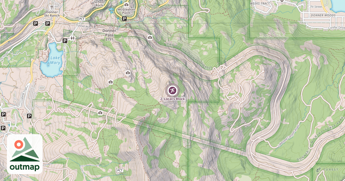 Map of 2. Local's Block