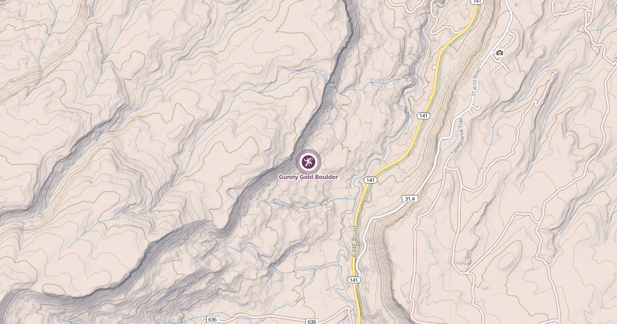 Map preview of Gunny Gold Boulder
