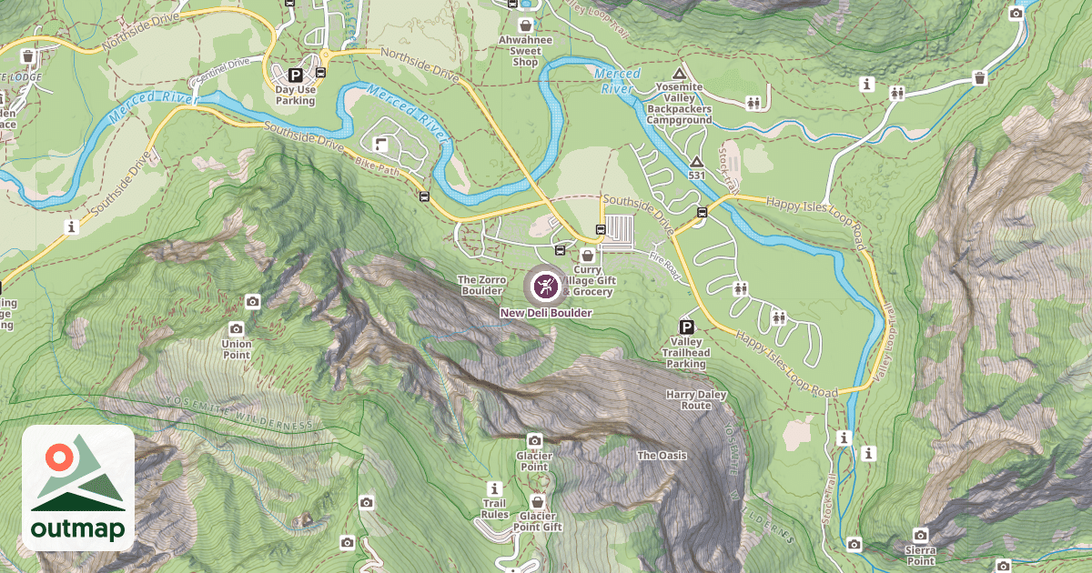 Map of New Deli Boulder