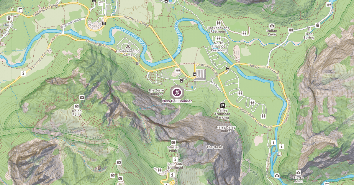 Map preview of New Deli Boulder