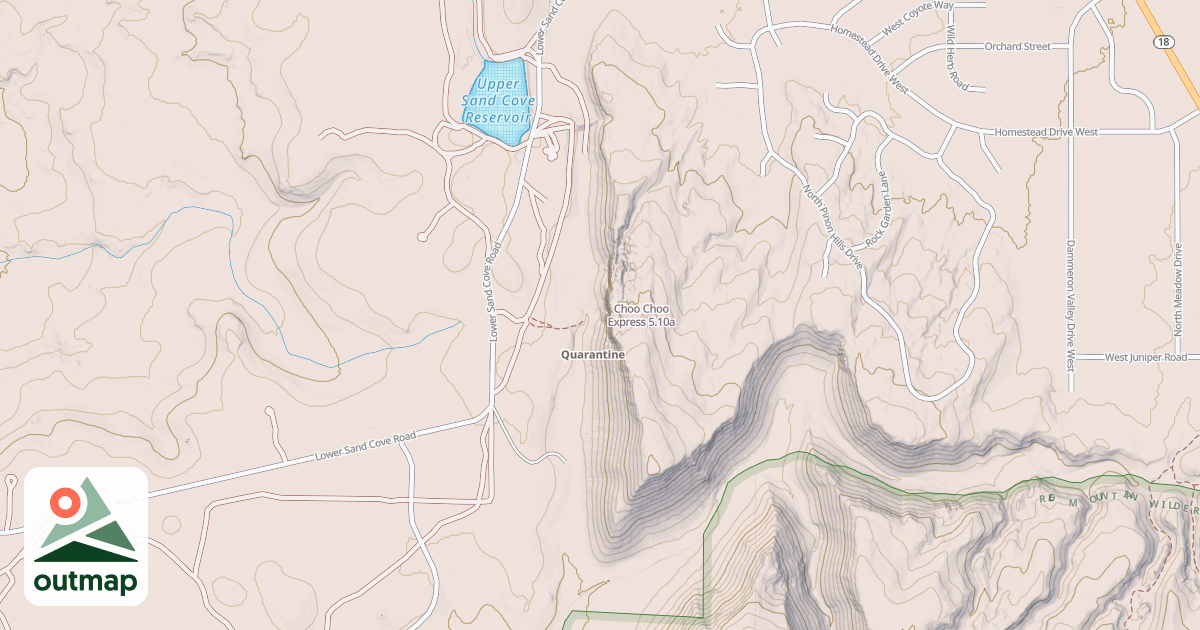 Map of Choo Choo Express