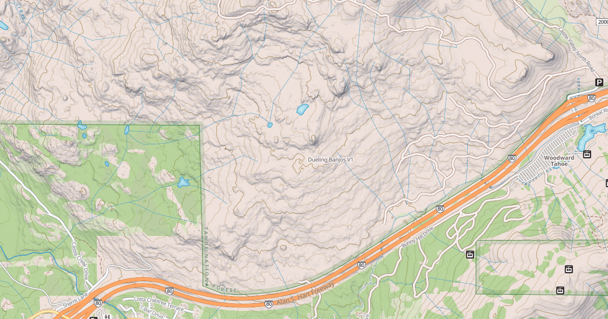 Map preview of Dueling Banjos
