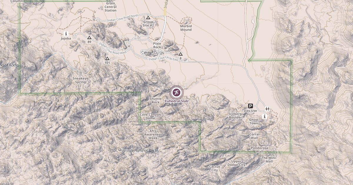 Map preview of Euhedral Slab