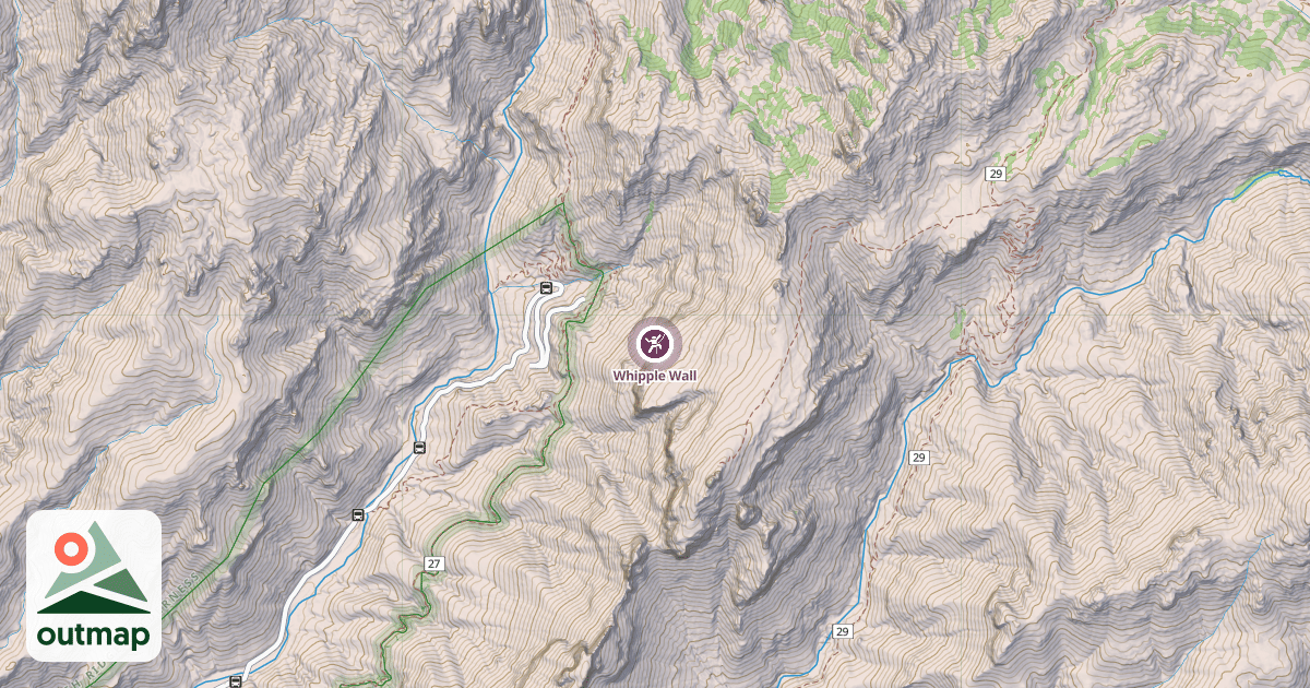 Map of Whipple Wall