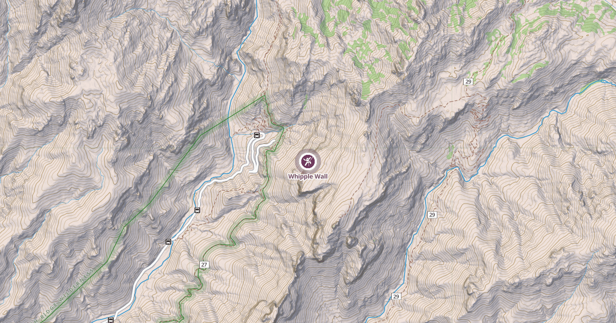 Map preview of Whipple Wall