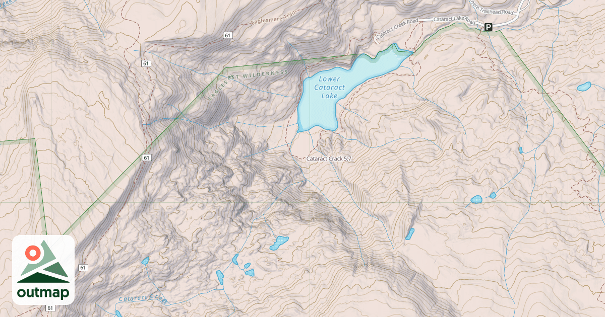 Map of Cataract Crack