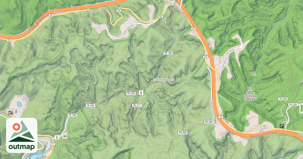Map of Tuff Noogies