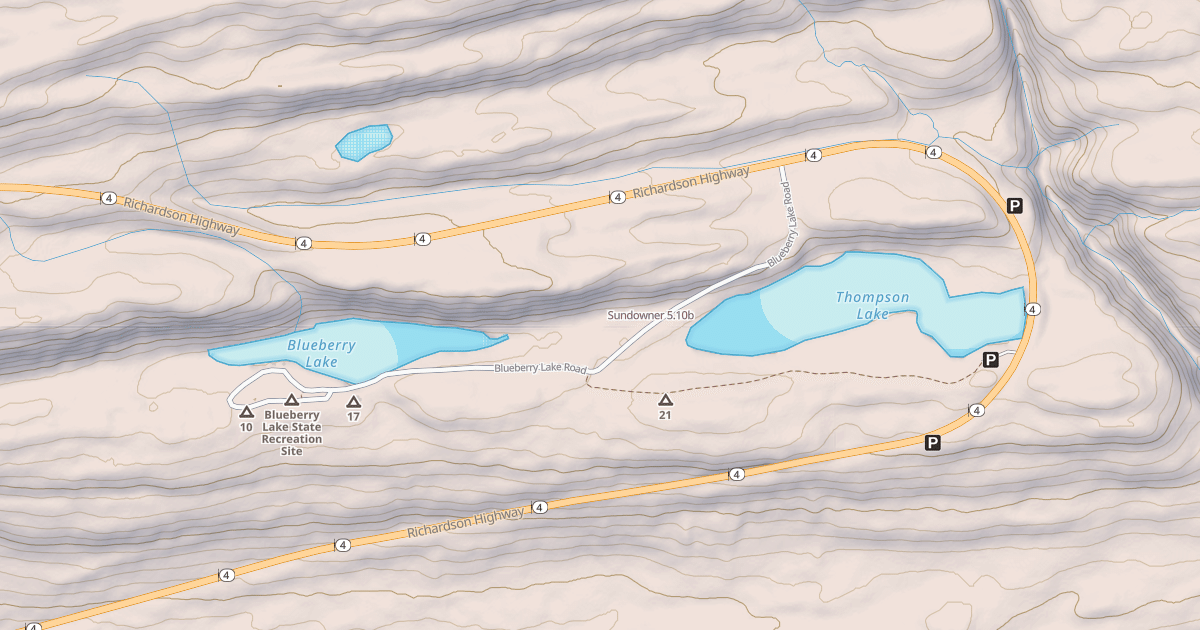Map preview of Sundowner