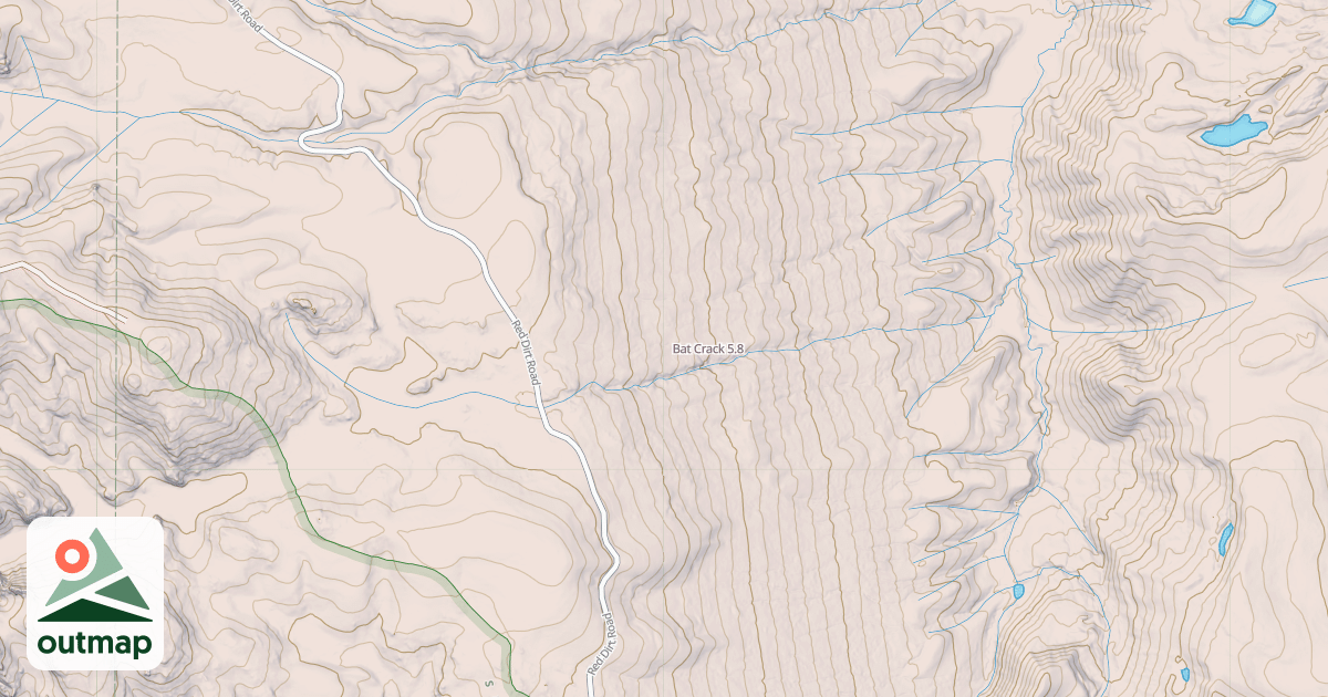 Map of Bat Crack