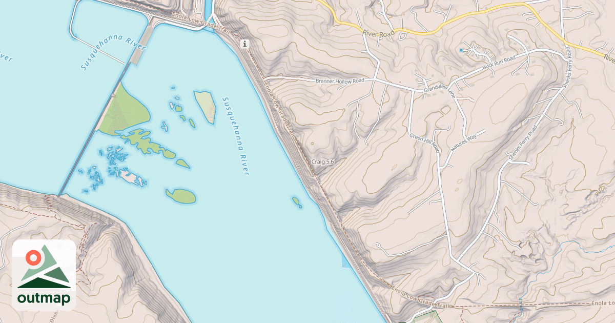 Map of Craig