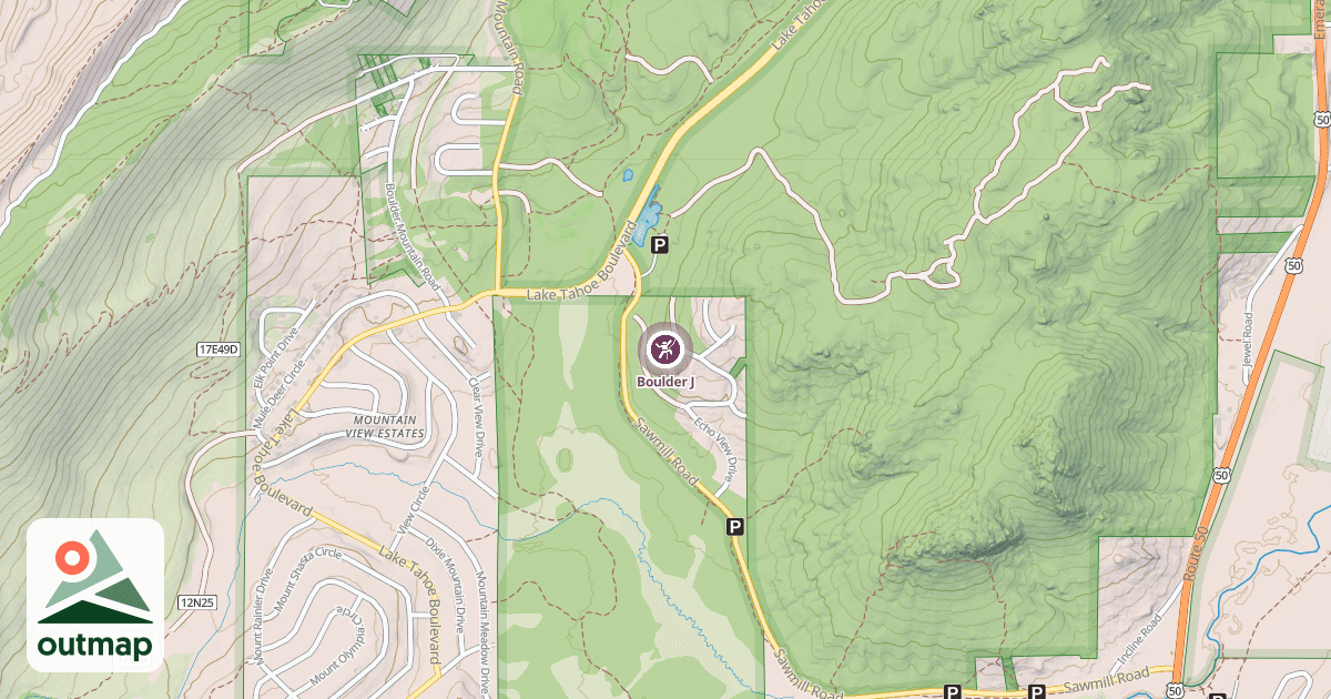 Map of Boulder J
