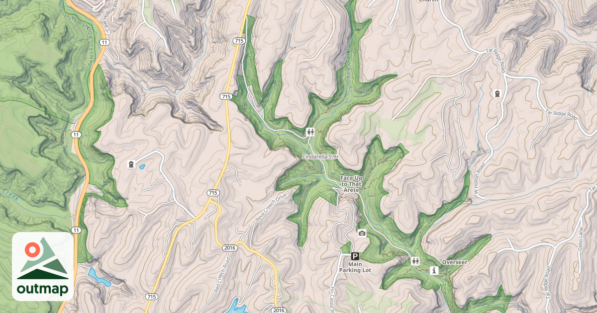 Map of Cindarella