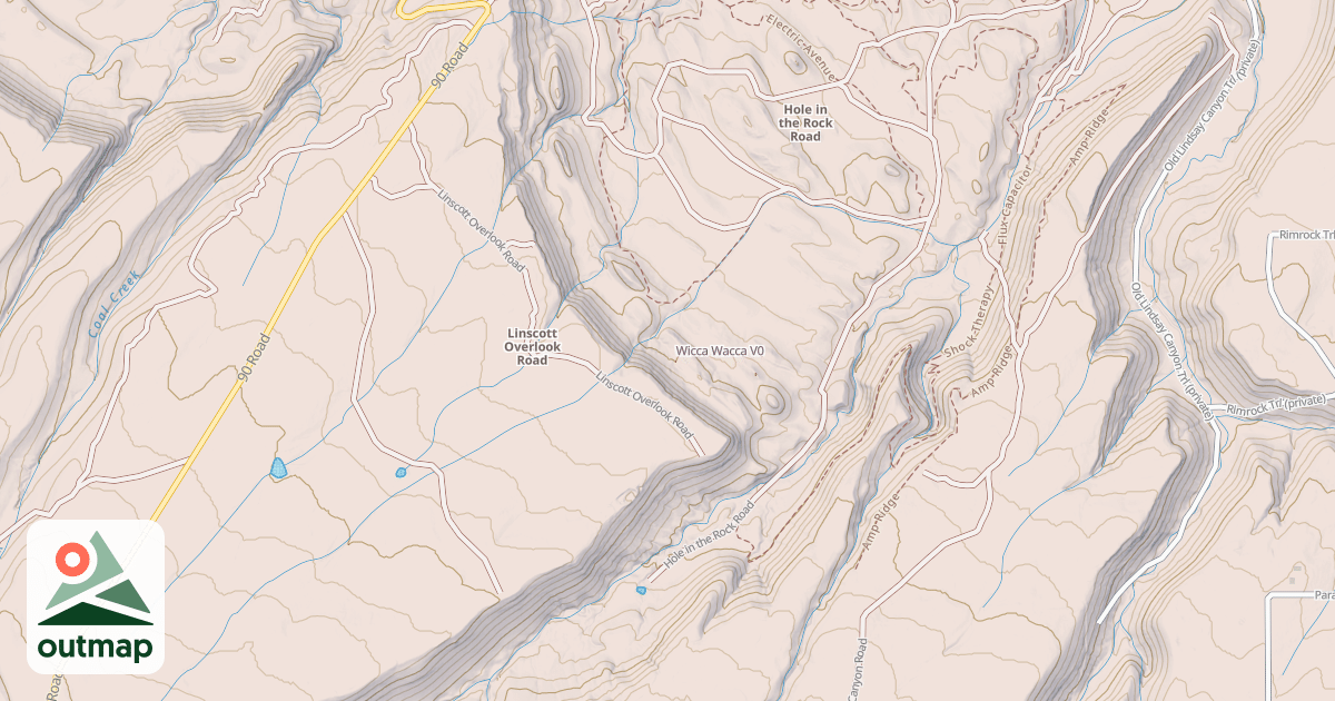 Map of Wicca Wacca