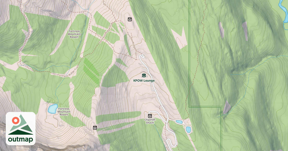 Map of KPOW Lounge