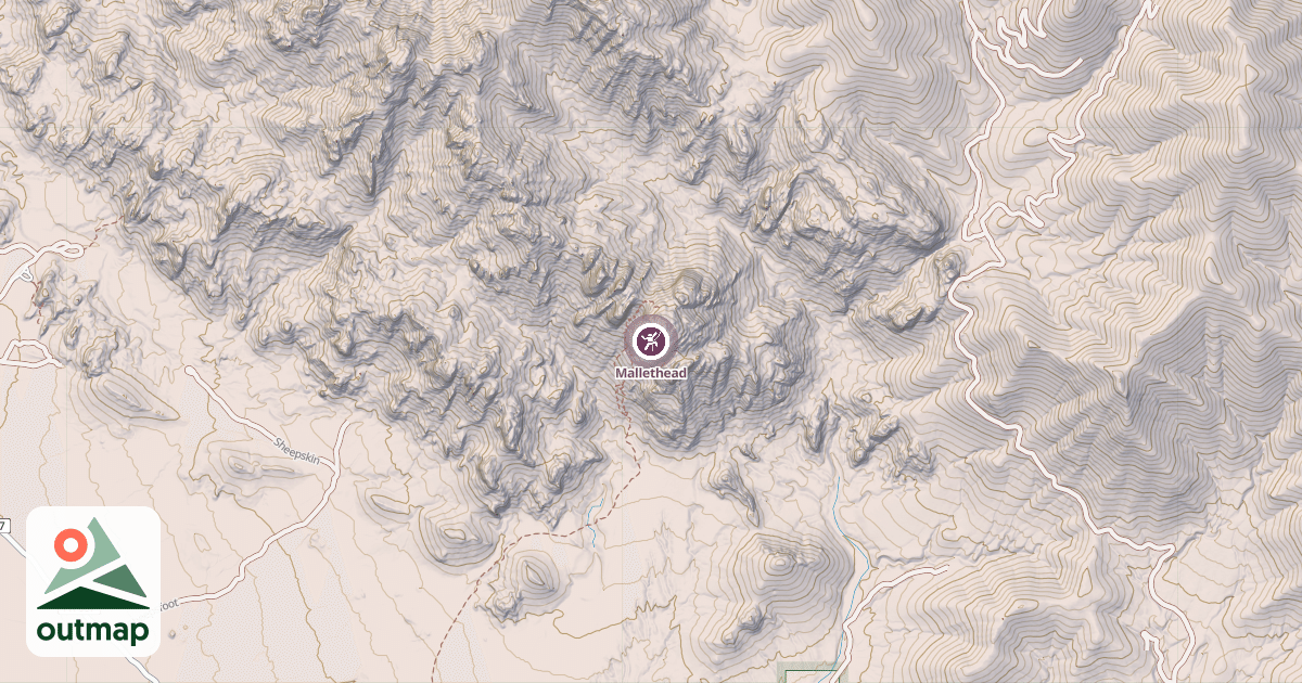 Map of Mallethead
