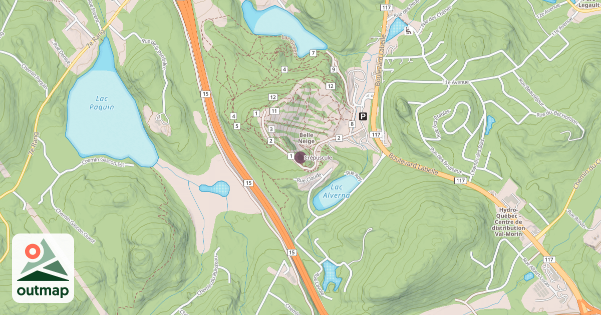 Map of Crépuscule