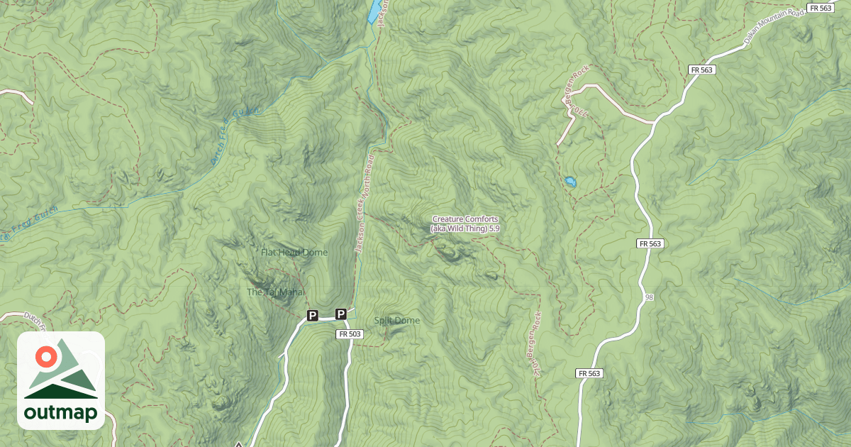 Map of Creature Comforts (aka Wild Thing)