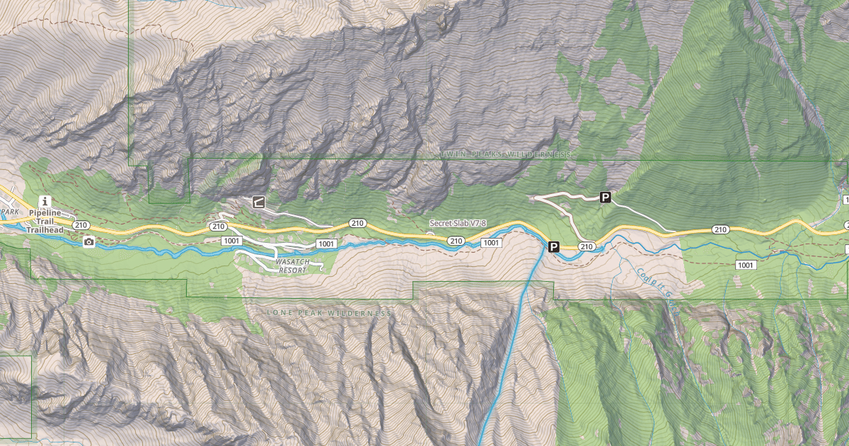 Map preview of Secret Slab