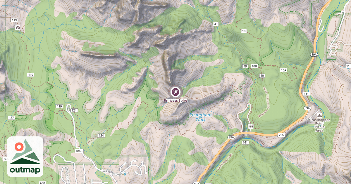 Map of Princess Spire