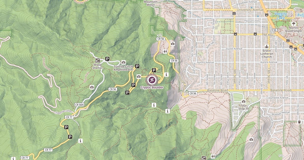 Map preview of Cryptic Boulder
