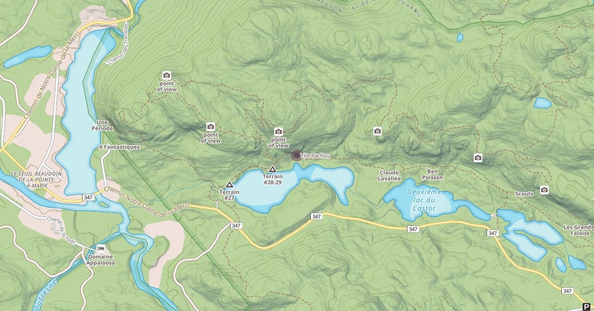 Map preview of Tite-Rachou
