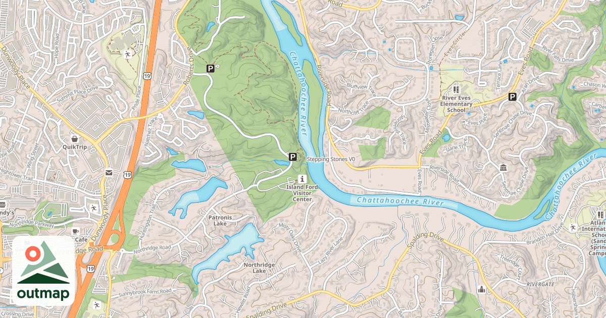 Map of Stepping Stones