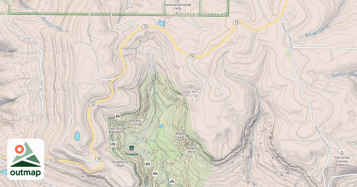 Map of Greasy Kid's Stuff