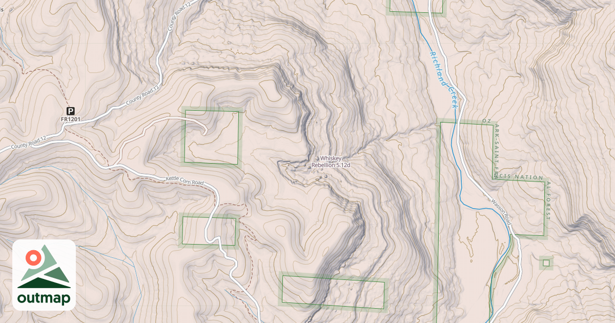 Map of Whiskey Rebellion