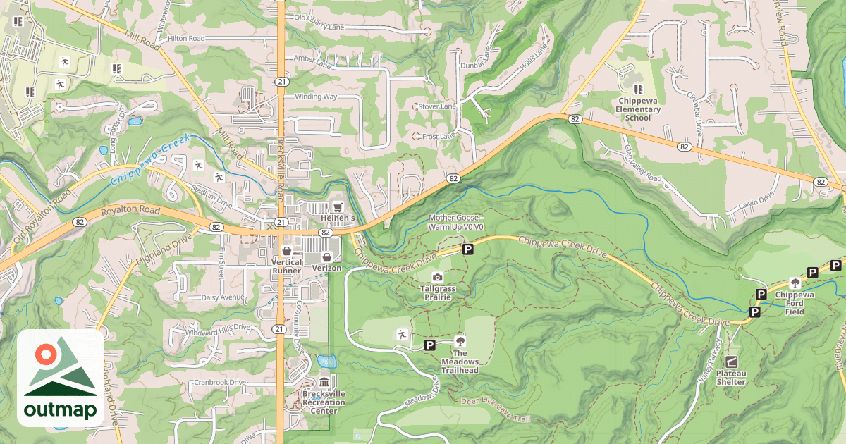 Map of Mother Goose - Warm Up V0