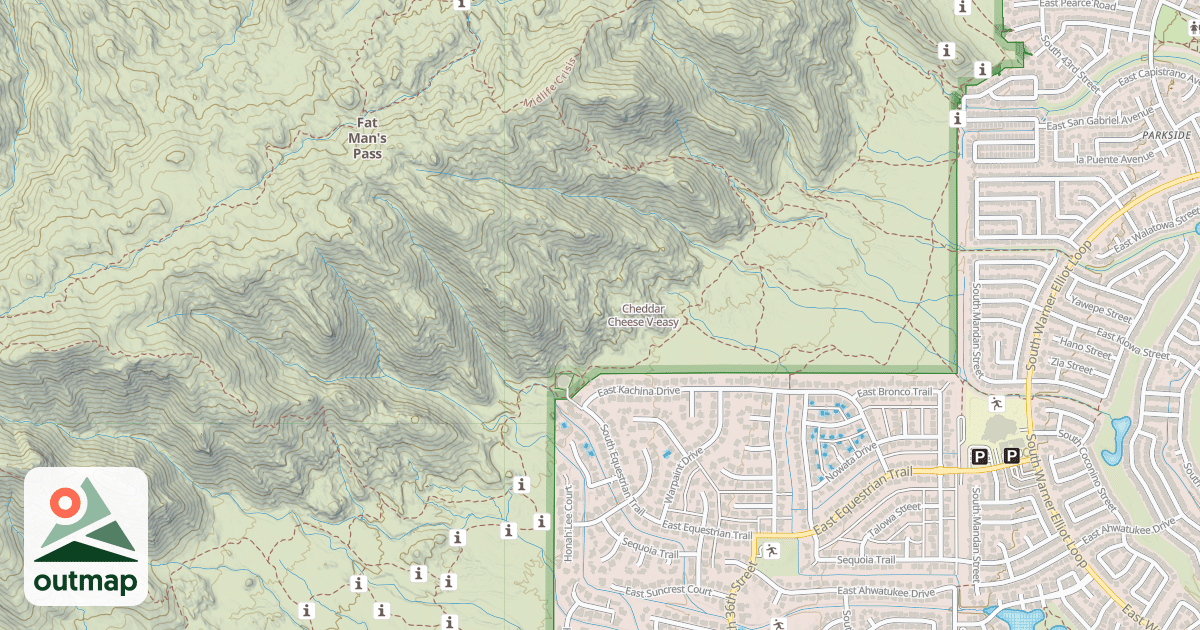 Map of Cheddar Cheese