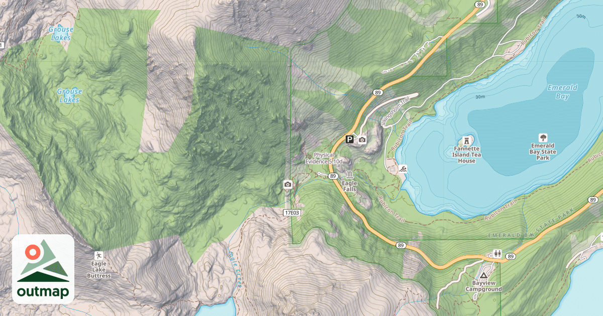 Map of Physical Evidence