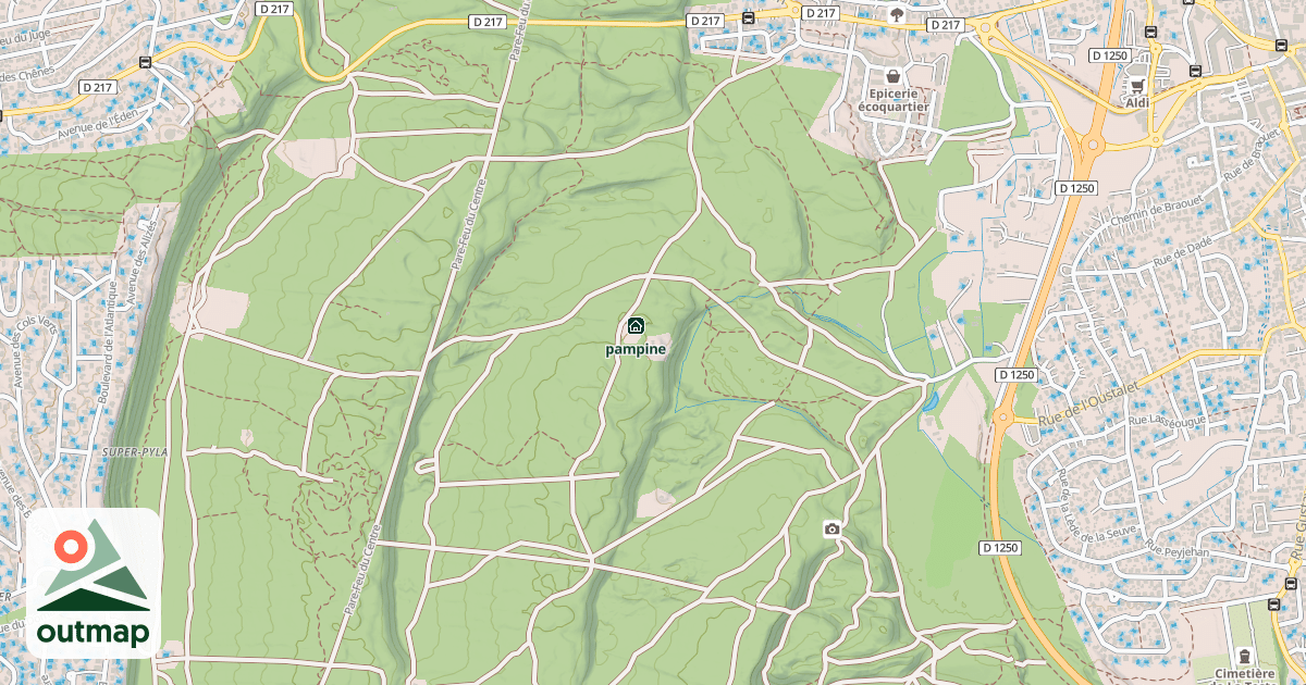 Map of acacias