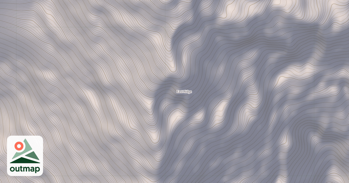 Map of East Ridge
