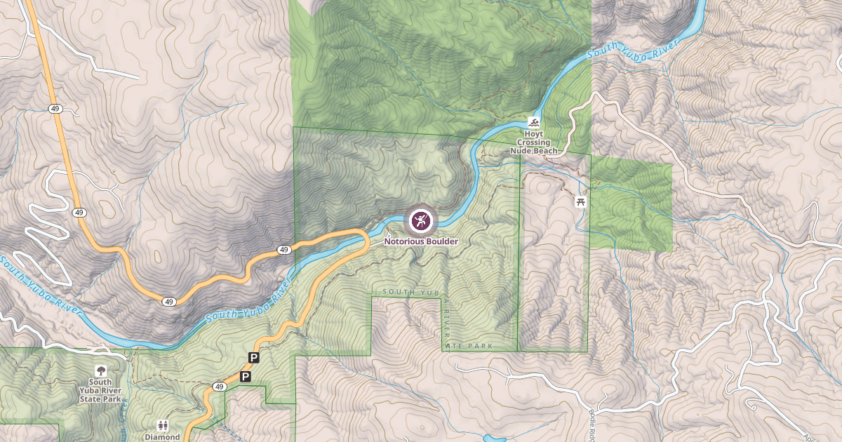Map preview of Notorious Boulder