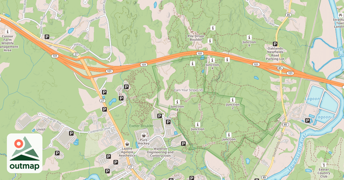 Map of Earn Your Stripes