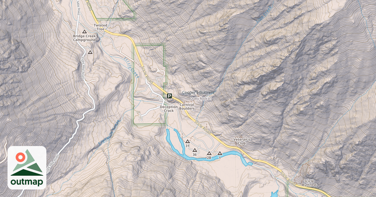 Map of Dutty Rock