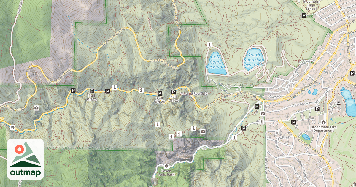 Map of A-Frame Roof