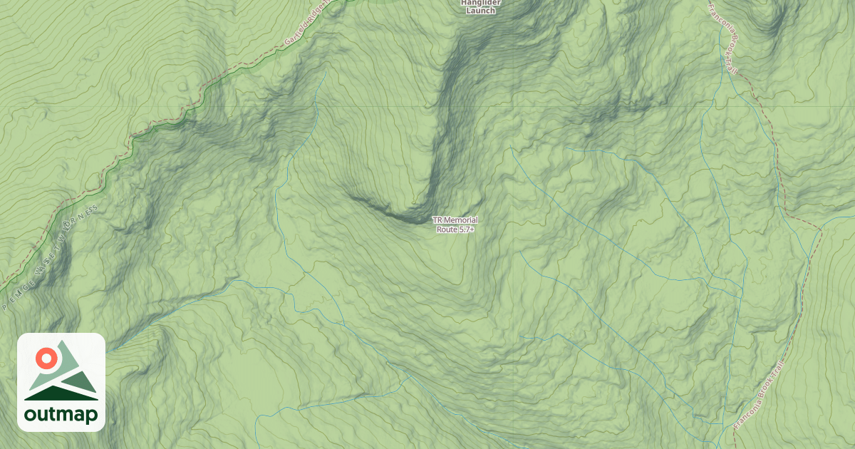 Map of TR Memorial Route