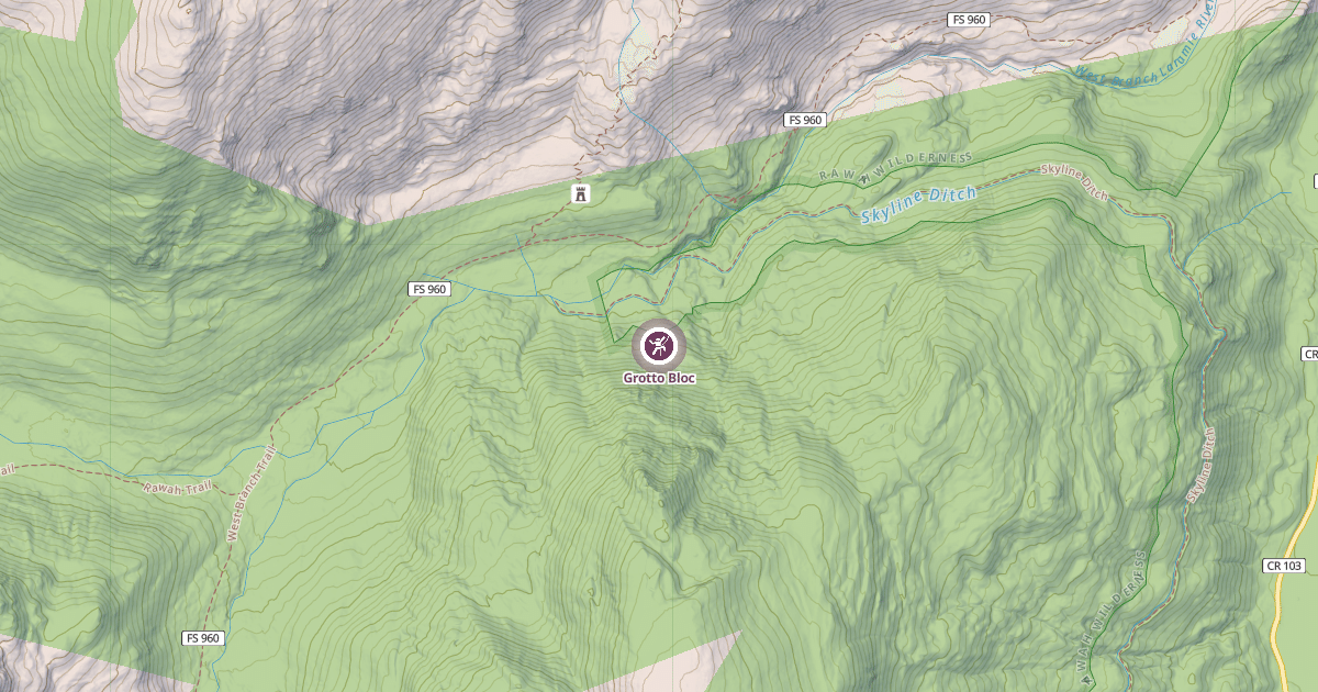 Map preview of Grotto Bloc