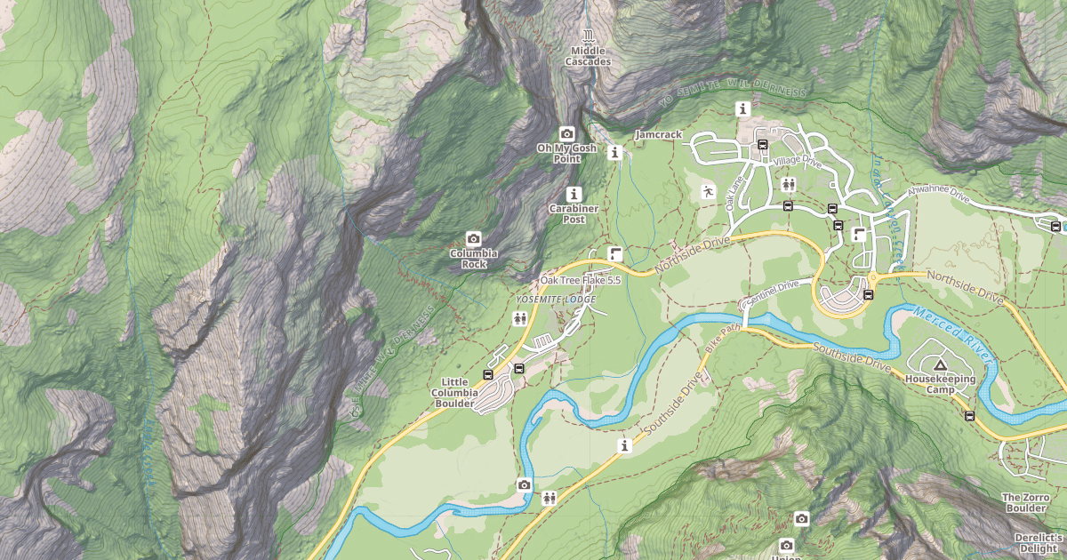 Map preview of Oak Tree Flake