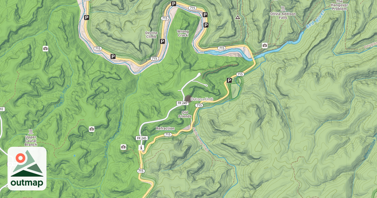 Map of Out on a Limb