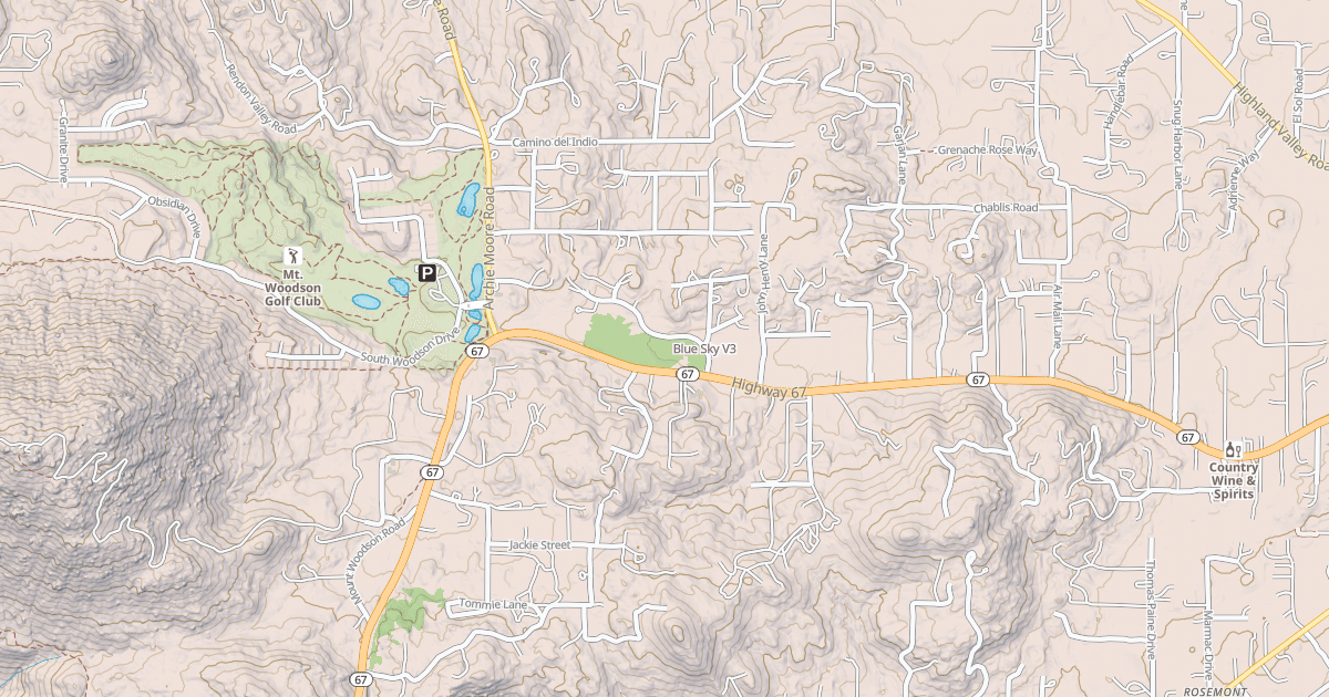 Map preview of Blue Sky