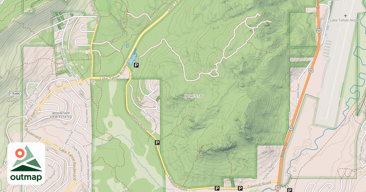 Map of JetSet